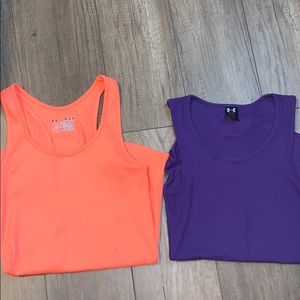 Bundle of under armour tank tops